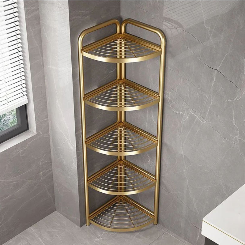Modern Multi Layer Removable Storage Rack Hot Selling Triangle Folding Kitchen Display Stand Bathroom Floor Kitchen Carts