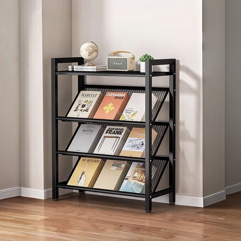 Flat and Slant Metal Shoe Rack for Entryway Neat Corner Spaces Breathable Rack Compact Furniture Sturdy Durable Organizer Rack