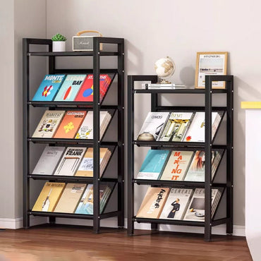 Flat and Slant Metal Shoe Rack for Entryway Neat Corner Spaces Breathable Rack Compact Furniture Sturdy Durable Organizer Rack