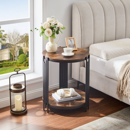 The Double-Layer Side Table: A Compact Marvel for Modern Living Spaces