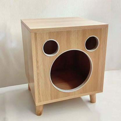 OEM ODM Pet Furniture Rectangular Bedside Table Cat Sleeping Multifunctional Cat Bed